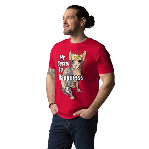 MY SECRET TO HAPPINESS UNISEX ECO TEE