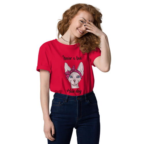 NEVER A BAD HAIR DAY UNISEX ECO TEE