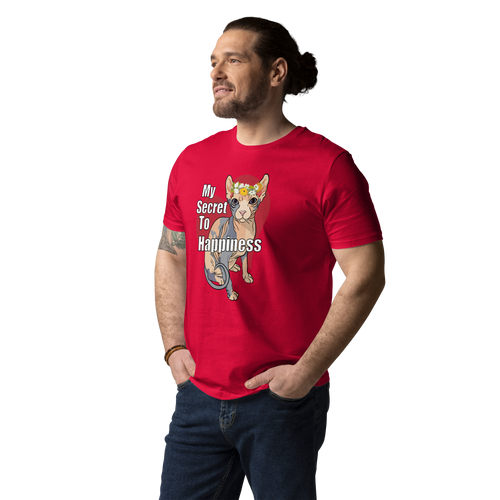 MY SECRET TO HAPPINESS UNISEX ECO TEE