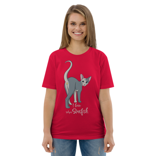 I LOVE SPHYNX STARFISH UNISEX ECO TEE