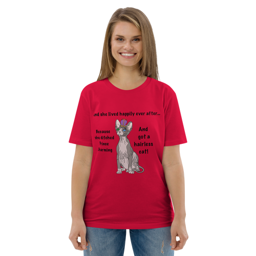 DITCHED PRINCE CHARMING & GOT A SPHYNX CAT ECO TEE