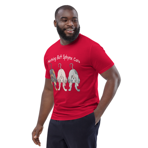 NOTHING BUTT SPHYNX CATS UNISEX ECO TEE