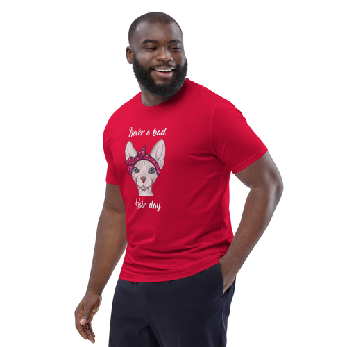 NEVER A BAD HAIR DAY UNISEX ECO TEE