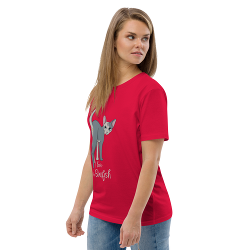 I LOVE SPHYNX STARFISH UNISEX ECO TEE