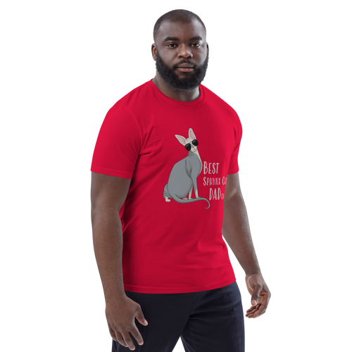 BEST SPHYNX CAT DAD UNISEX ECO TEE
