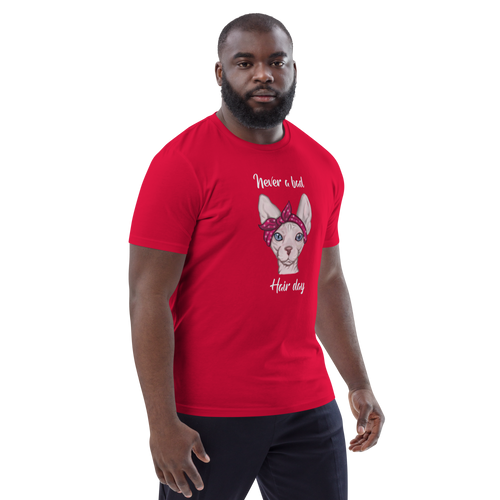 NEVER A BAD HAIR DAY UNISEX ECO TEE