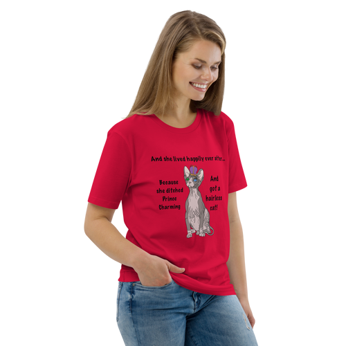 DITCHED PRINCE CHARMING & GOT A SPHYNX CAT ECO TEE