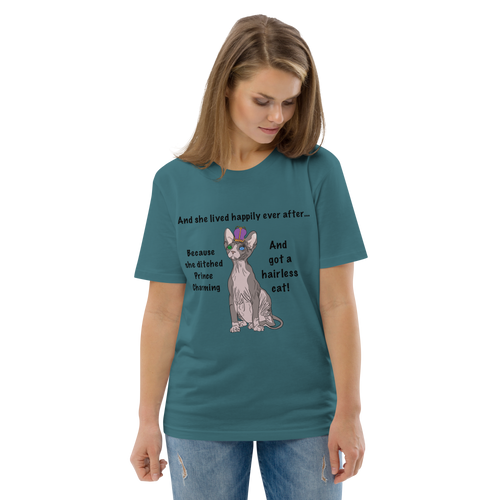 DITCHED PRINCE CHARMING & GOT A SPHYNX CAT ECO TEE