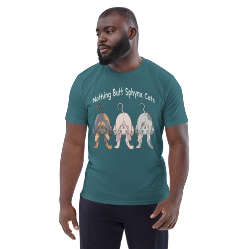 NOTHING BUTT SPHYNX CATS UNISEX ECO TEE