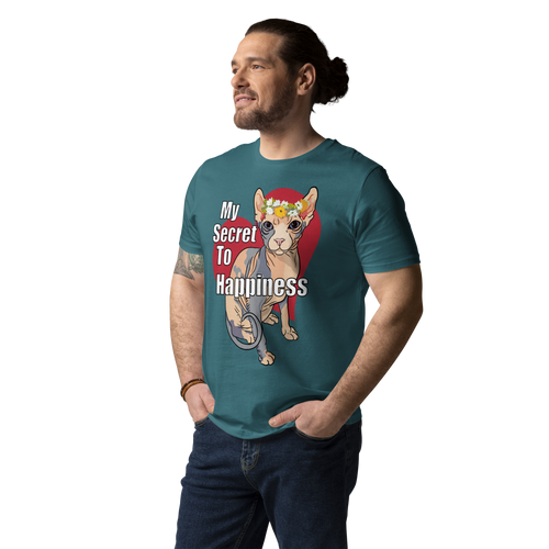 MY SECRET TO HAPPINESS UNISEX ECO TEE