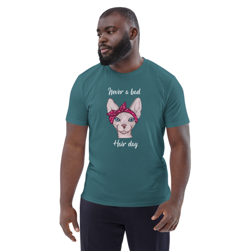 NEVER A BAD HAIR DAY UNISEX ECO TEE