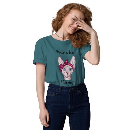 NEVER A BAD HAIR DAY UNISEX ECO TEE