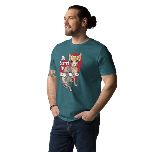 MY SECRET TO HAPPINESS UNISEX ECO TEE