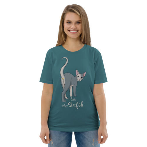 I LOVE SPHYNX STARFISH UNISEX ECO TEE