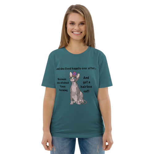 DITCHED PRINCE CHARMING & GOT A SPHYNX CAT ECO TEE