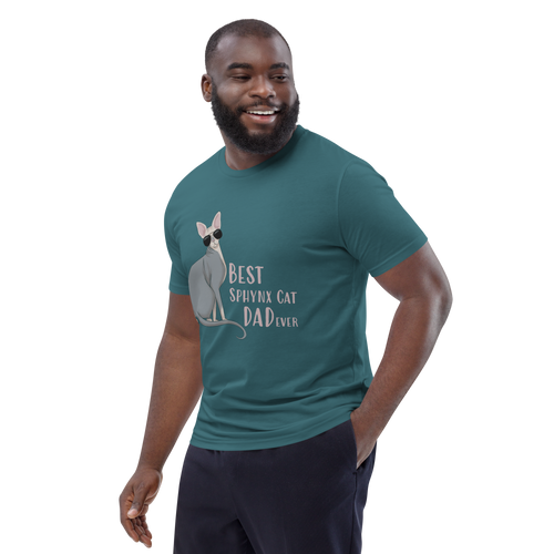 BEST SPHYNX CAT DAD UNISEX ECO TEE