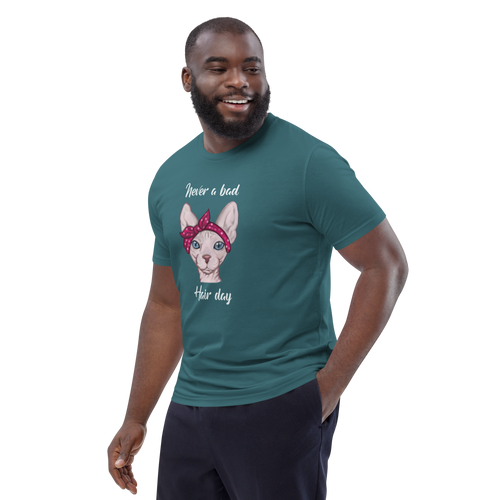 NEVER A BAD HAIR DAY UNISEX ECO TEE