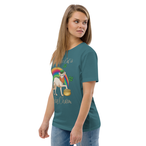 MY SPHYNX CAT IS MY LUCKY CHARM - UNISEX TEE
