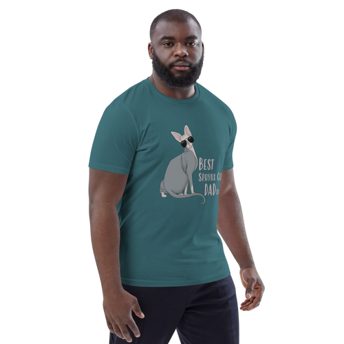 BEST SPHYNX CAT DAD UNISEX ECO TEE