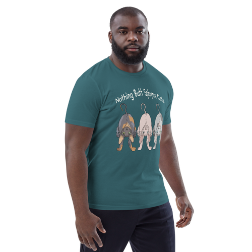 NOTHING BUTT SPHYNX CATS UNISEX ECO TEE