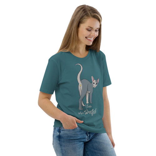 I LOVE SPHYNX STARFISH UNISEX ECO TEE