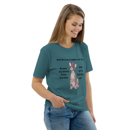 DITCHED PRINCE CHARMING & GOT A SPHYNX CAT ECO TEE