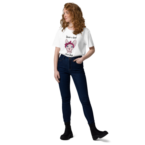 NEVER A BAD HAIR DAY UNISEX ECO TEE
