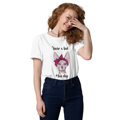 NEVER A BAD HAIR DAY UNISEX ECO TEE