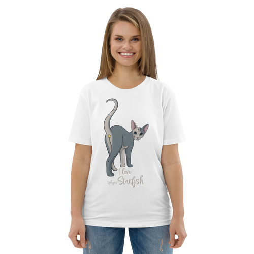 I LOVE SPHYNX STARFISH UNISEX ECO TEE