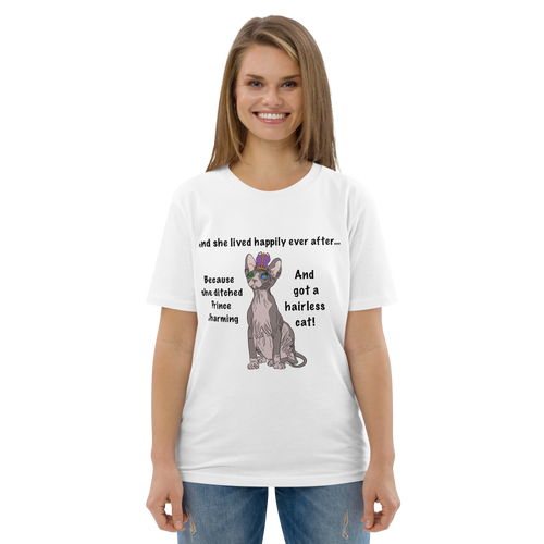 DITCHED PRINCE CHARMING & GOT A SPHYNX CAT ECO TEE