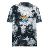 Pride Cat Mom Oversized Tie-dye T-shirt