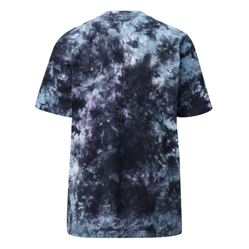 Pride Cat Mom Oversized Tie-dye T-shirt