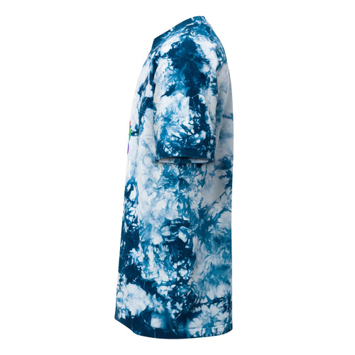 Pride Cat Mom Oversized Tie-dye T-shirt