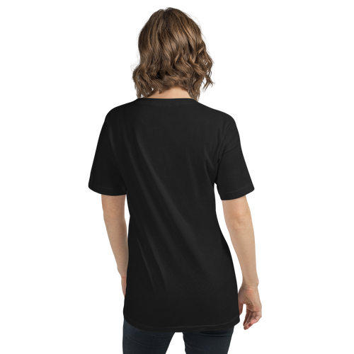 MY SPHYNX CAT IS MY LUCKY CHARM - V-NECK UNISEX TEE