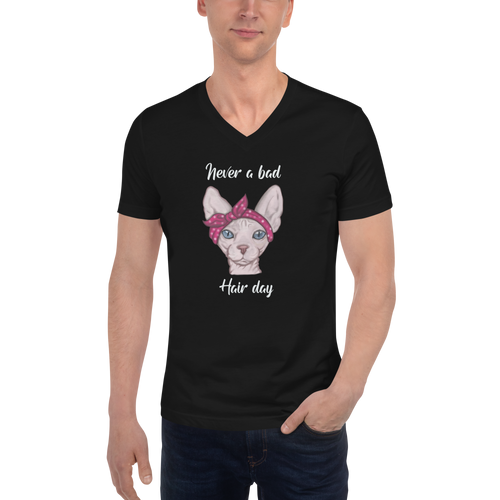 NEVER A BAD HAIR DAY UNISEX ECO TEE