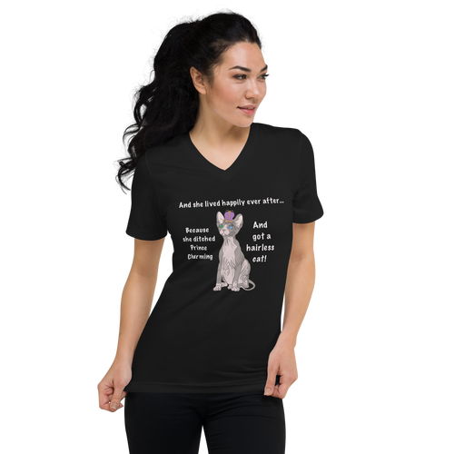 DITCHED PRINCE CHARMING & GOT A SPHYNX CAT ECO TEE