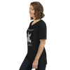 WOMAN CAN'T SURVIVE ON COFFEE ALONE WOMAN'S V-NECK TEE