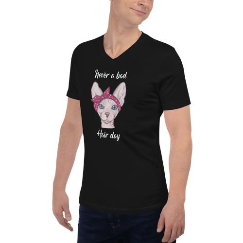 NEVER A BAD HAIR DAY UNISEX ECO TEE