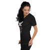 BEHIND EVERY WOMAN... SPHYNX V-NECK TEE