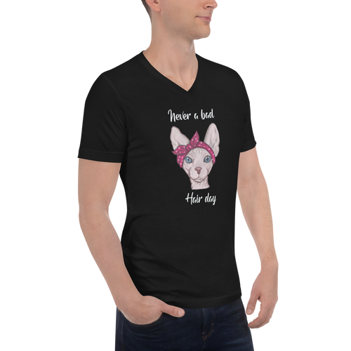 NEVER A BAD HAIR DAY UNISEX ECO TEE
