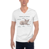 ANATOMY OF A SPHYNX UNISEX V-NECK TEE