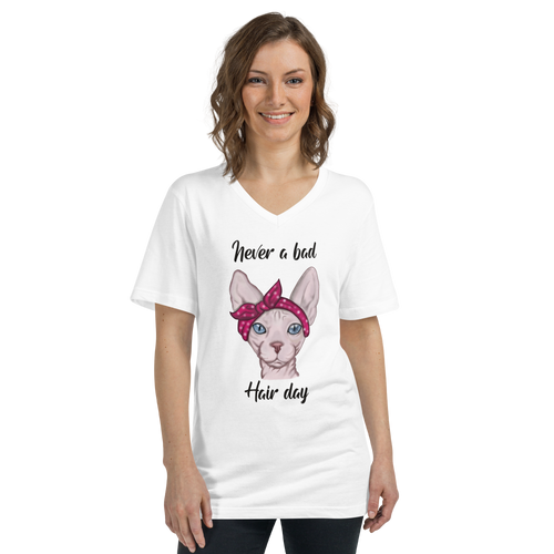 NEVER A BAD HAIR DAY UNISEX ECO TEE