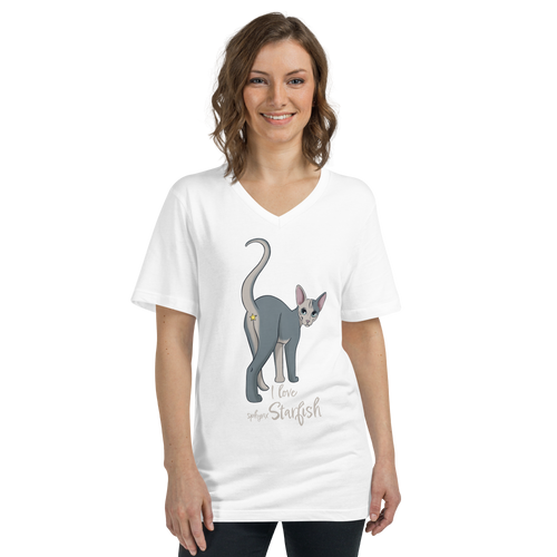 I LOVE SPHYNX STARFISH UNISEX ECO TEE