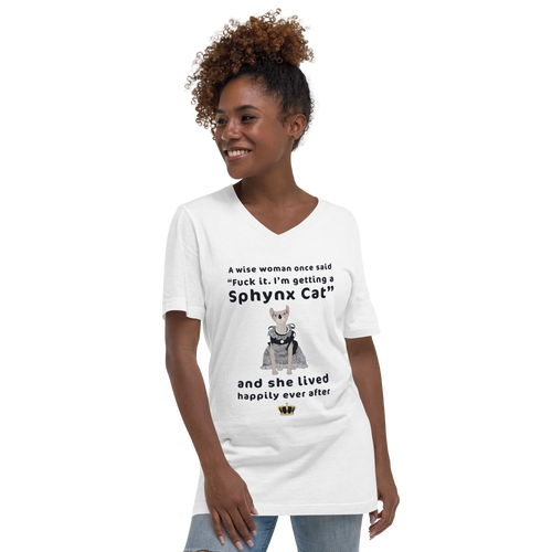 DITCHED PRINCE CHARMING & GOT A SPHYNX CAT ECO TEE