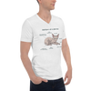 ANATOMY OF A SPHYNX UNISEX V-NECK TEE