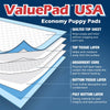 ValuePad USA Puppy Pads, Medium 22x23 Inch, 50 Count