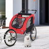 Pet Dog Bicycle Trailer Jogger with Suspension