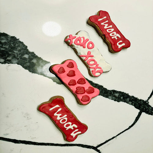 💕 Valentine’s Day Organic Dog Bone Cookies