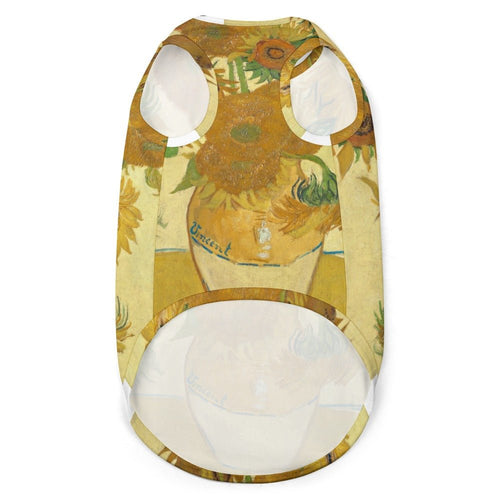 Van Gogh Sunflowers Pet Vest