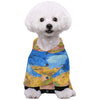 Van Gogh Wheatfield with Crows Button Hoodie
